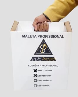 MALETA PROFISSIONAL :  Hidro-Escova + Liso Perfeito